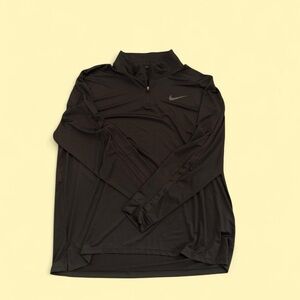 Nike Black Quarter-Zip Dry-fit Pullover